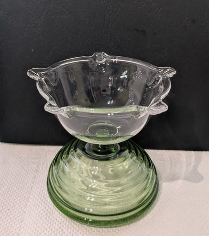 Designer Borosilicate Glass Diya Set