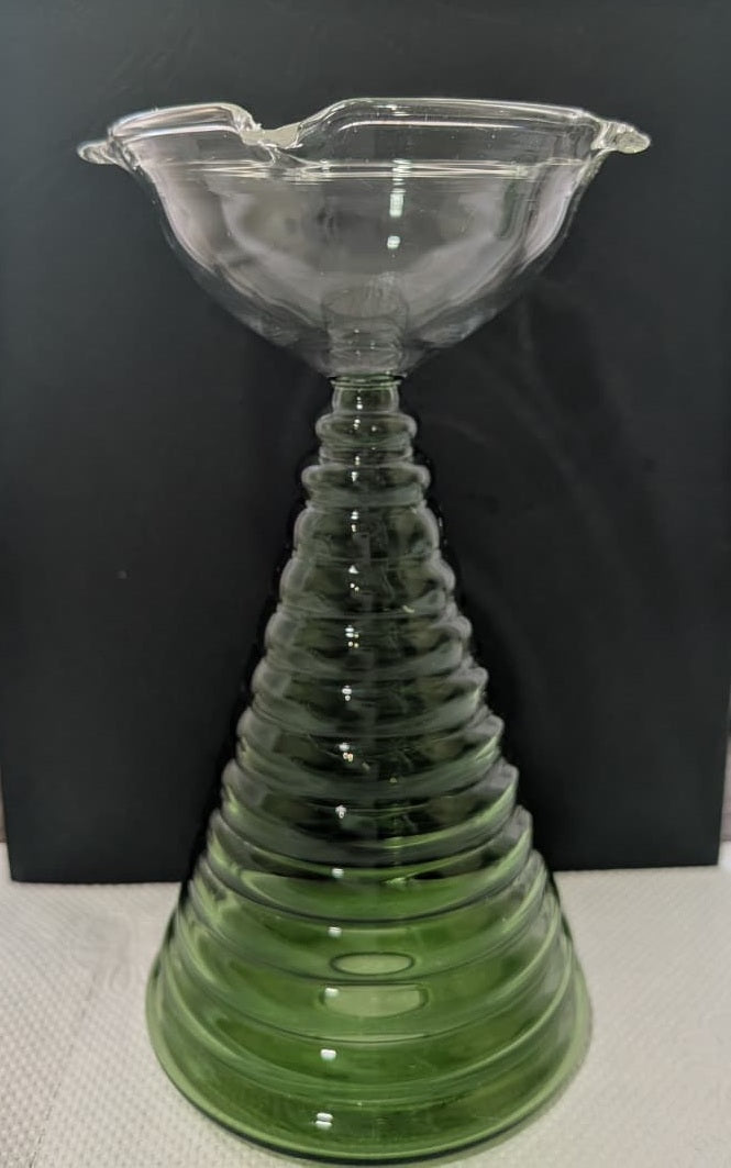 Designer Borosilicate Glass Diya Set