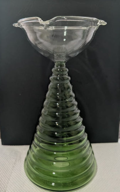 Designer Borosilicate Glass Diya Set