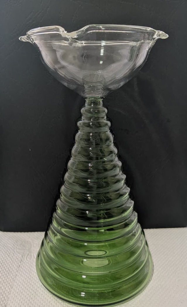 Designer Borosilicate Glass Diya Set