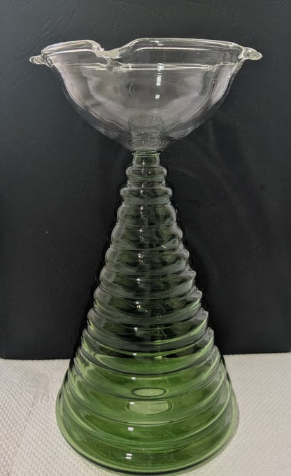 Designer Borosilicate Glass Diya Set