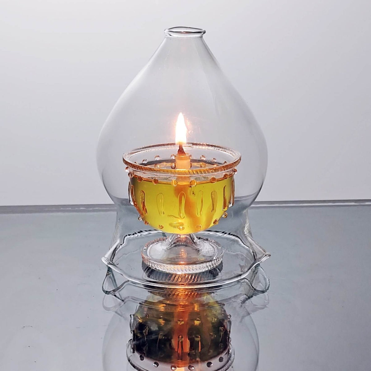 Akhand Jyot Combo – Akhand Jyot Diya + 2 Chambu Diyas